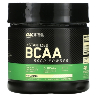 БЦАА Optimum Nutrition BCAA 5000 powder 345 гр
