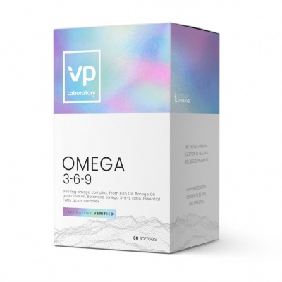 Антиоксидант VP Laboratory Omega 3-6-9 60 капсул