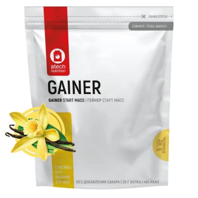 Гейнер aTech Nutrition Start Mass Geiner 5000 гр