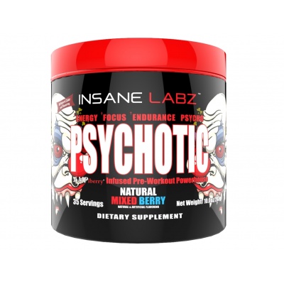 Предтренировочный комплекс Insane Labz Psychotic 220 гр