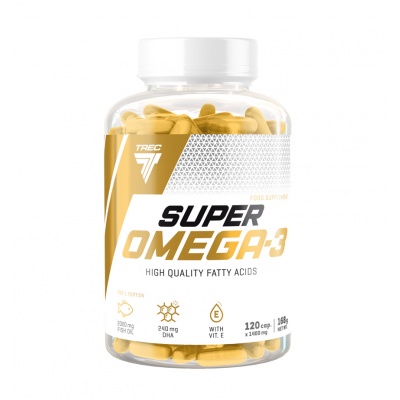 Антиоксидант Trec Nutrition Super Omega-3 120 капсул
