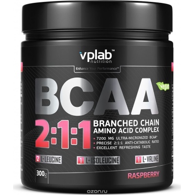 БЦАА VpLab BCAA 2:1:1 300 гр