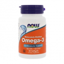 Антиоксидант Now Omega-3 180 EPA/120 DHA 30 капсул