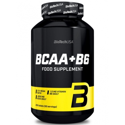 BCAA BioTech USA  + B6 200 таблеток
