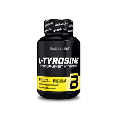 Аминокислоты BioTech L-Tyrosine 500 мг 100 капсул