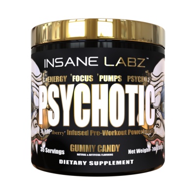 Предтренировочный комплекс Insane Labz Psychotic Gold 35 порций