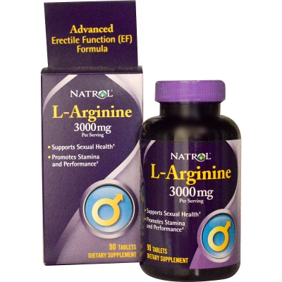 Л-Аргинин Natrol L-Arginine 3000 мг 90 таблеток