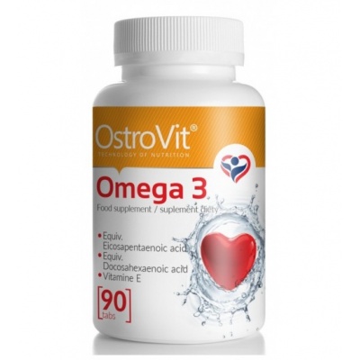 Антиоксидант OstroVit Omega 3 90 капсул