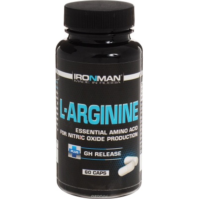 Аминокислоты IRONMAN L-Аргинин 60 капсул