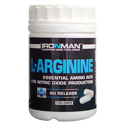 Аминокислоты IRONMAN L-Аргинин 150 капсул
