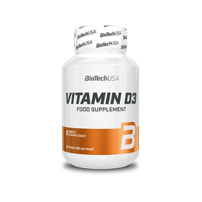 Витамины BioTech Vitamin D3 2000 IU 60 таблеток