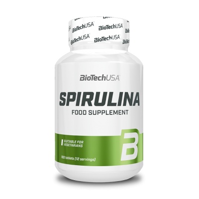 Антиоксидант BioTech Spirulina 100 таблеток