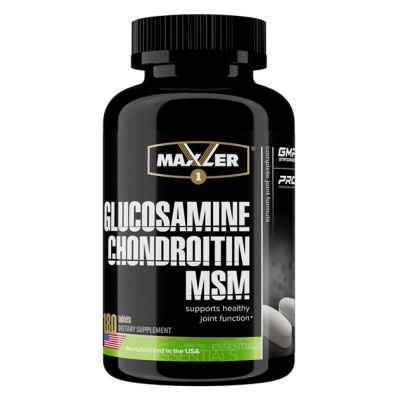 Хондропротекторы Maxler Glucosamine Chondroitin MSM 180 таблеток
