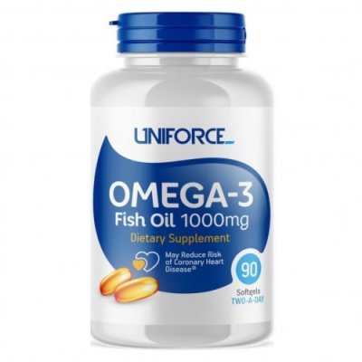 Антиоксидант UNIFORCE Omega-3 1000 90 капсул