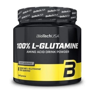 Глютамин BioTech L-Glutamine 240 гр