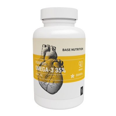 Антиоксидант Base Nutrition Omega 35%  90 капсул