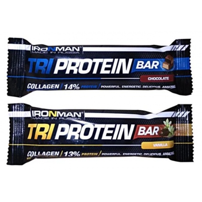 Батончик IRONMAN TRI Protein Bar 50 гр