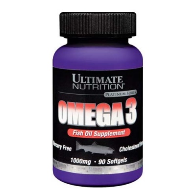 Антиоксидант Ultimate Nutrition Omega 3 1000мг 90 таблеток