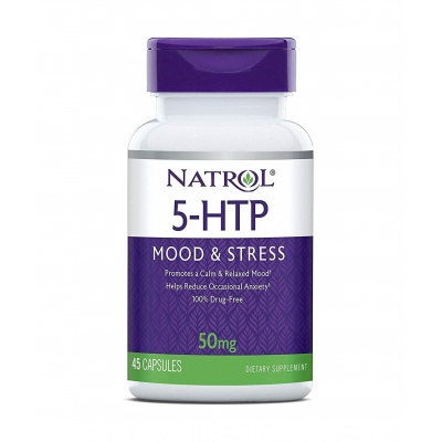 Антиоксидант NATROL 5-HTP 50мг 45 капсул