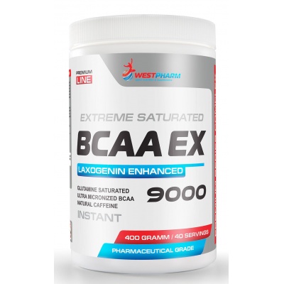 БЦАА WestPharm BCAA EX with Laxogenin  400 гр