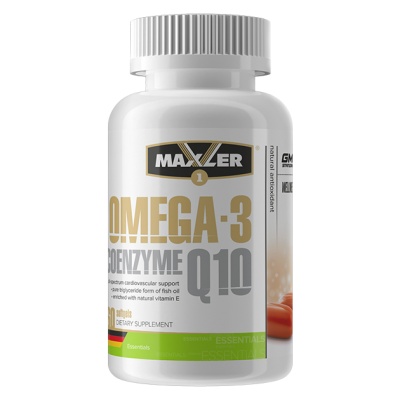 Антиоксидант Maxler Omega 3 Q10 60 капсул