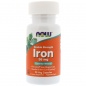 Витамины NOW Foods Iron 36 мг 90 капсул