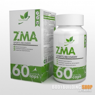 Тестобустер NaturalSupp ZMA 60 капсул