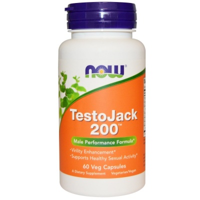 Тестобустер NOW Testo Jack 200 60 капсул