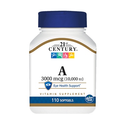 Витамины 21st Century Vitamin A 3000 мг 110 таблеток