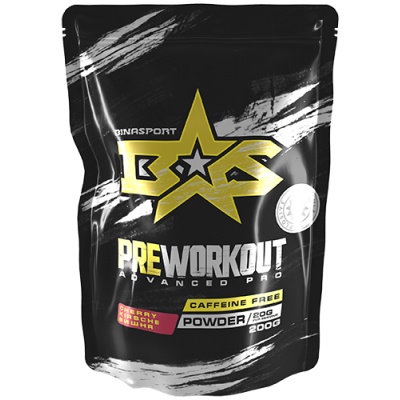 Предтренировачный комплекс BinaSport Pre-Workout (with caffeine) 200 гр