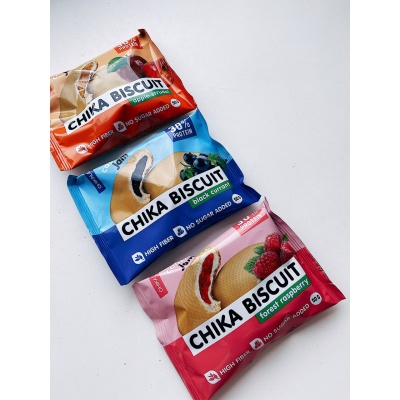 Печенье неглазированное с начинкой CHIKALAB 50 гр