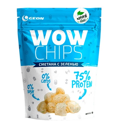 Протеиновые чипсы GEON WOW Chips 30 гр