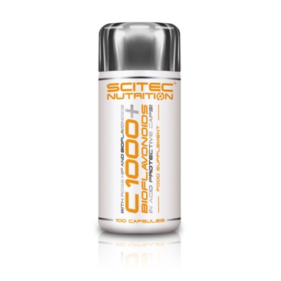 Витамины Scitec Nutrition C-1000 + bioflavanoids 100 капсул