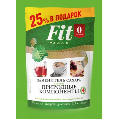 Смесь подсластителей Fit Parad №7  на основе эритрита 500гр