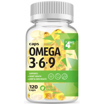 Антиоксидант 4Me Nutrition Omega 3-6-9 120 капcул