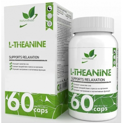 Аминокислота NaturalSupp L-Theanine 60 капсул