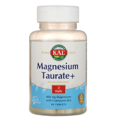 Витамины KAL Magnesium Taurate + 90 таблеток