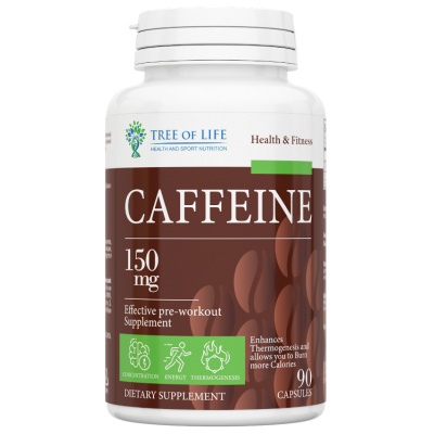 Энергетик Tree of life CAFFEINE 150 мг 90 капсул