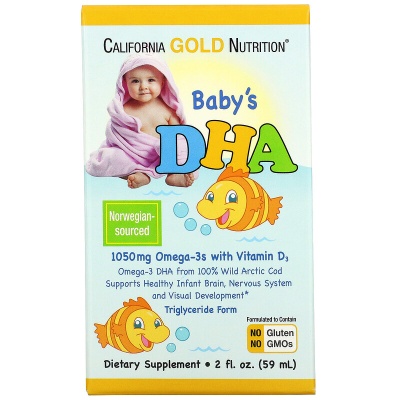 Антиоксидант California Gold Nutrition Baby's  DHA 59 мл