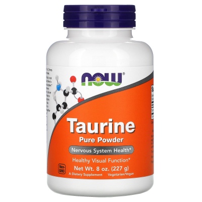 Аминокислота Now Taurine 227 гр