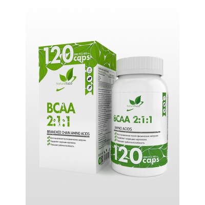 БЦАА NaturalSupp BCAA 2:1:1 120 капcул