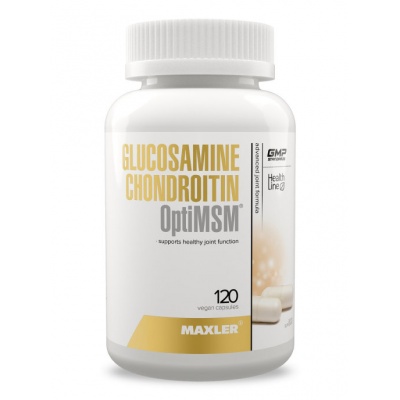 Хондропротектор MAXLER Glucosamine Chondroitin OptiMSM 120 капcул