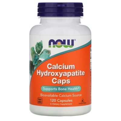 Витамины NOW Calcium Hydroxyapatite 120 капсул