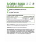 Витамины NaturalSupp BIOTIN 5000 мкг 120 капсул