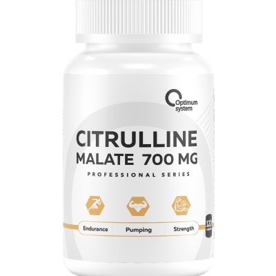 Аминокислота Optimum System L-Citrulline Malate 700 мг 120 капсул