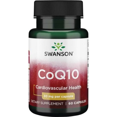 Антиоксидант Swanson CoQ10 30 mg 60 капсул