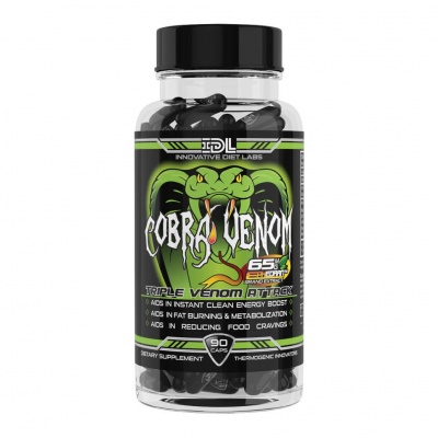 Жиросжигатель Innovative Diet Labs Cobra venom 90 капсул
