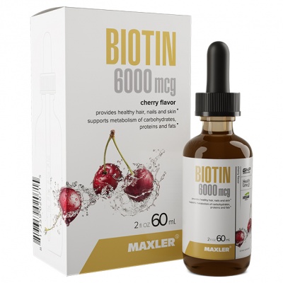 Витамины Maxler Biotin 60 мл