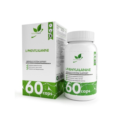 Аминокислота NaturalSupp L-Phenylalanine 60 капсул