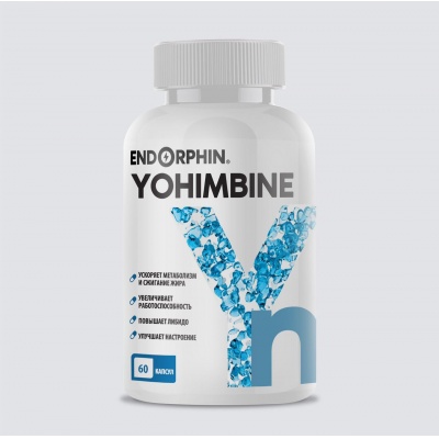 Жиросжигатель ENDORPHIN Yohimbine 60 капсул